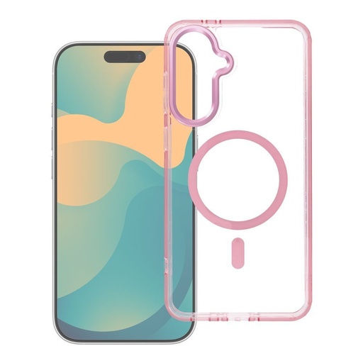 Samsung Galaxy S26 Ultra Frame Hybrid MagSafe zadní kryt (Růžová)