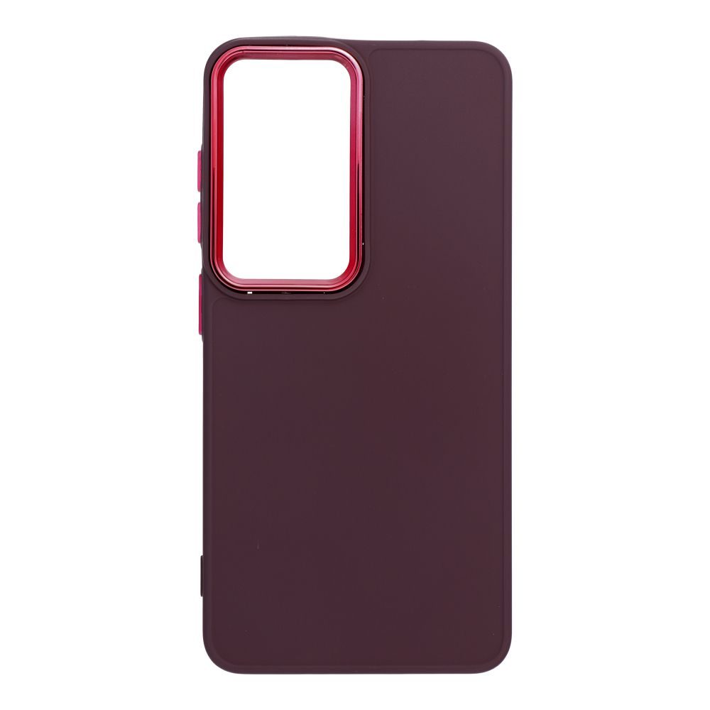 Samsung Galaxy S26 Frame szilikon hátlap tok (Lila)