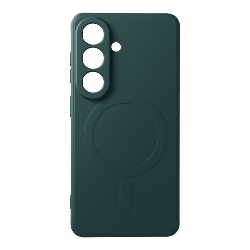 Samsung Galaxy S26 Silicone mag cover magsafe zadní kryt (Zelená)