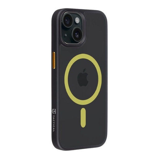Apple iPhone 15 Tactical MagForce Hyperstealth 2.0 zadní kryt (Černá - Žlutá)