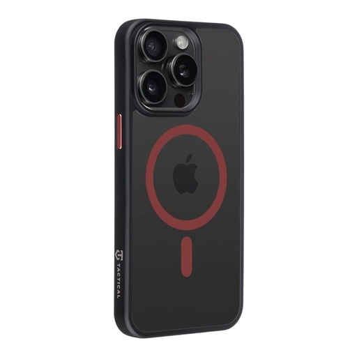 Apple iPhone 15 Pro Max Tactical MagForce Hyperstealth 2.0 zadní kryt (Černá - Červená)