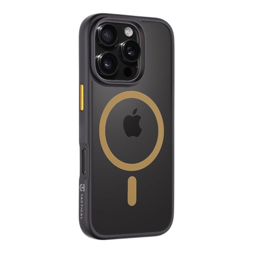 Apple iPhone 16 Pro Tactical MagForce Hyperstealth 2.0 zadní kryt (Černá - Žlutá)