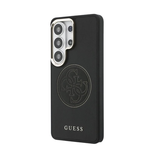 Guess PU Perforated 4G Logo Magnetic Samsung Galaxy S26 Ultra (Černá)