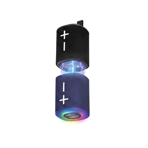 XO F79 magnetický RGB přenosný Bluetooth reproduktor (Černá)