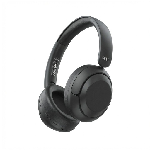 XO BE60 ANC otočný a skládací kov Bluetooth sluchátka (Černá)