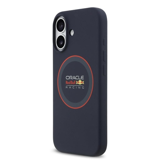 Červená Bull Silicone Červená Ring MagSafe pouzdro iPhone 17 (Tmavě modrá)