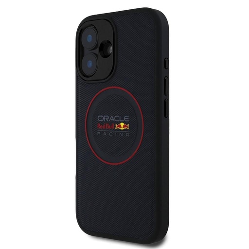 Červená Bull PC/TPU Červená Ring MagSafe pouzdro iPhone 16 (Tmavě modrá)
