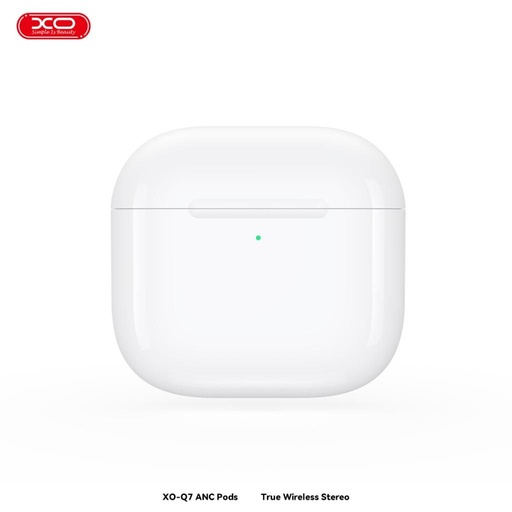 XO Q7 ANC Gen 6 Smart Bin bezdrátový sluchátka (Bílá)