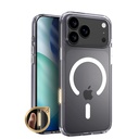 Apple iPhone 17 Pro Max Roar Haptic Button MagSafe hátlap tok (Átlátszó)