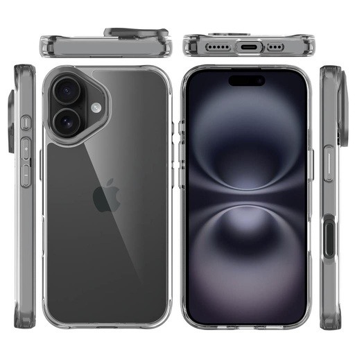 Apple iPhone 17 TOKO Apex capsule magsafe zadní kryt (Stříbrná)