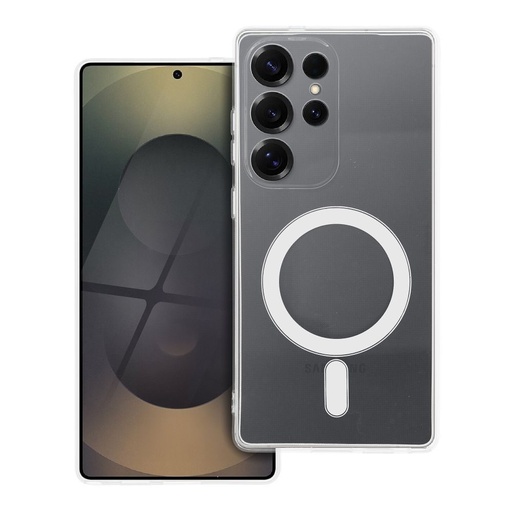 Samsung Galaxy A57 5G 2 mm MagSafe s ochranou kamery zadní kryt (Průhledný)