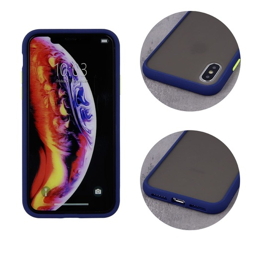 Apple iPhone 13 Pro colored buttons zadní kryt (Modrá)