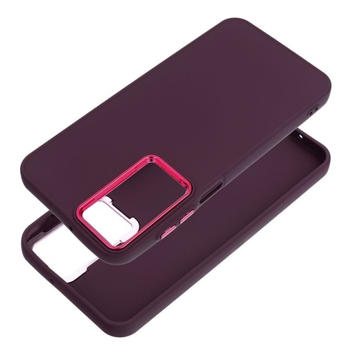 Xiaomi Redmi Note 15 Pro 5G Frame silikonový zadní kryt (Fialová)