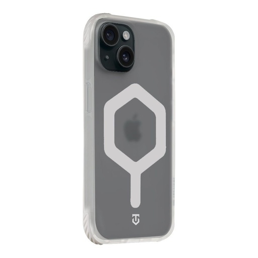 Apple iPhone 15 Tactical MagForce Hexagon pouzdro (Bílá)