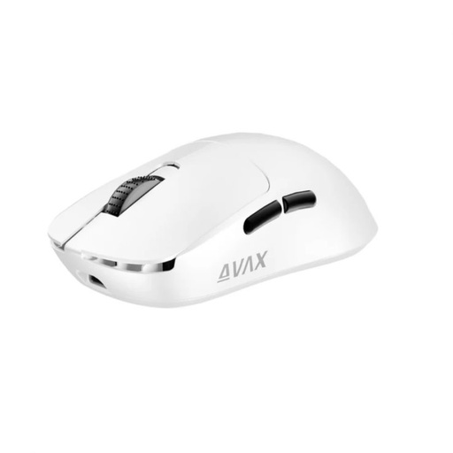 AVAX LW03 PRO PAW3395 Tri-mode 8k lehký gamer myš (Bílá)
