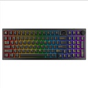 AVAX GM03 PRO 98% Gasket RGB Tri-mode mechanikus billentyűzet (Fekete) - Gateron brown kapcsoló, magyar kiosztás