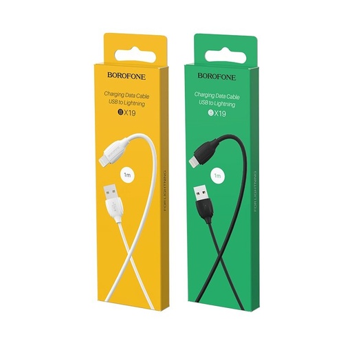 Borofone BX19 lightning kabel, 1m, černá
