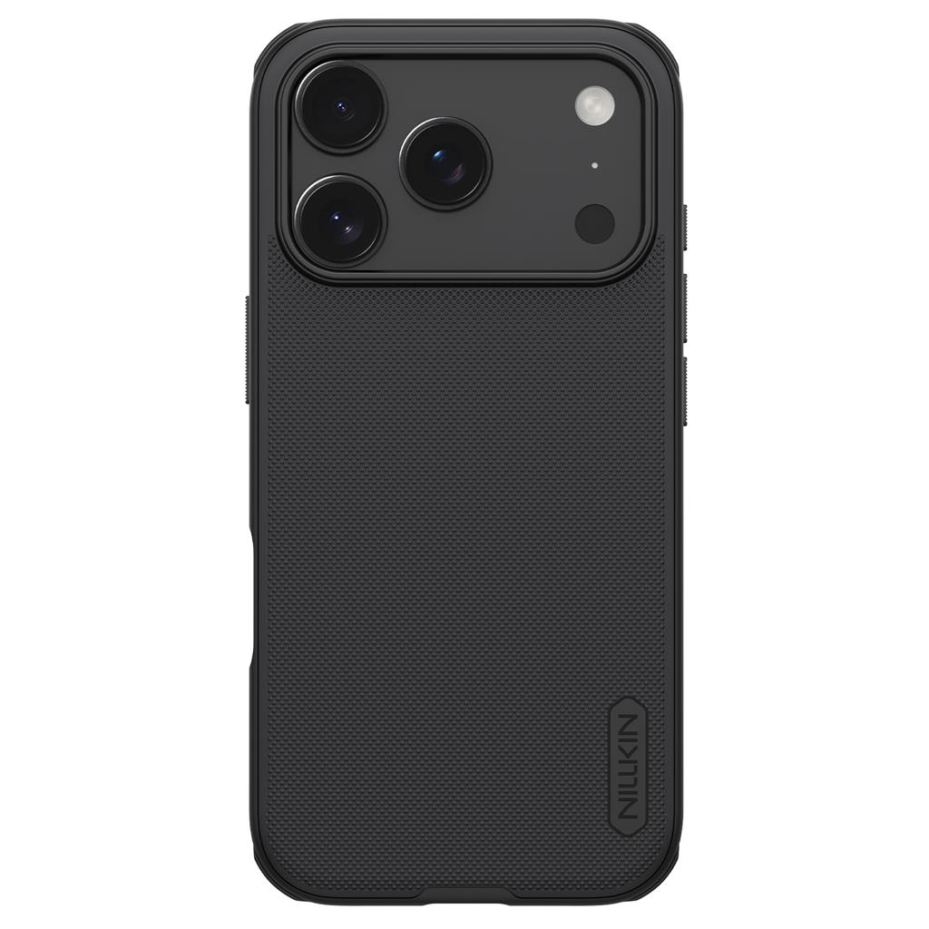Apple iPhone 17 Pro Max / Apple iPhone 18 Pro Max Nillkin Super Frosted Shield Pro hátlap tok (Fekete)