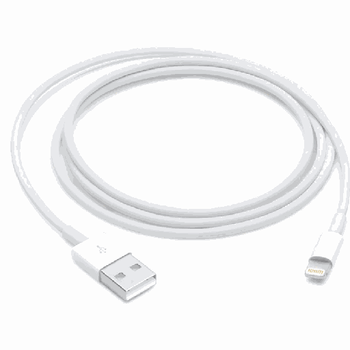 Apple USB-A - Lightning datový a nabíjecí kabel (Bílá) - 1m (MXLY2)