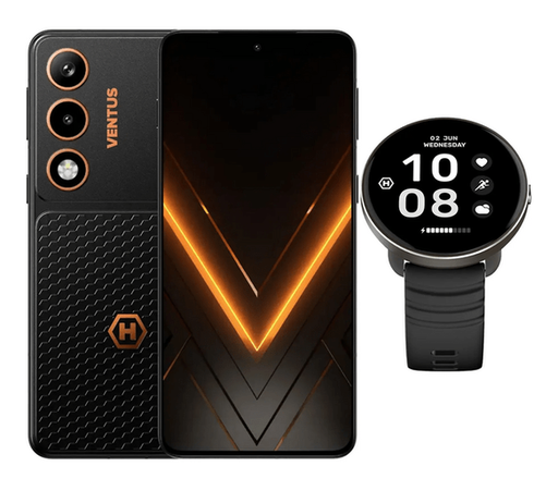 Hammer Ventus 5G 8GB RAM 256GB (Černá) + Ventus chytré hodinky