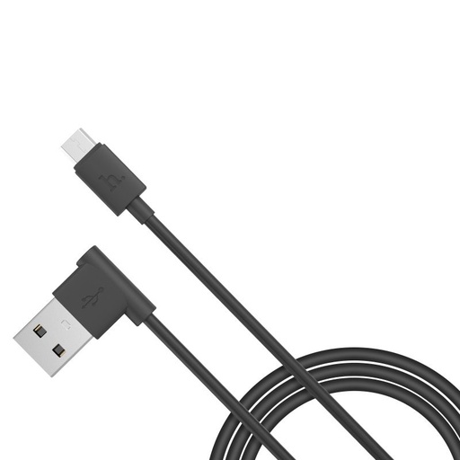 Hoco UPM10 microUSB kabel (L ve tvaru), 1,2m, bílá