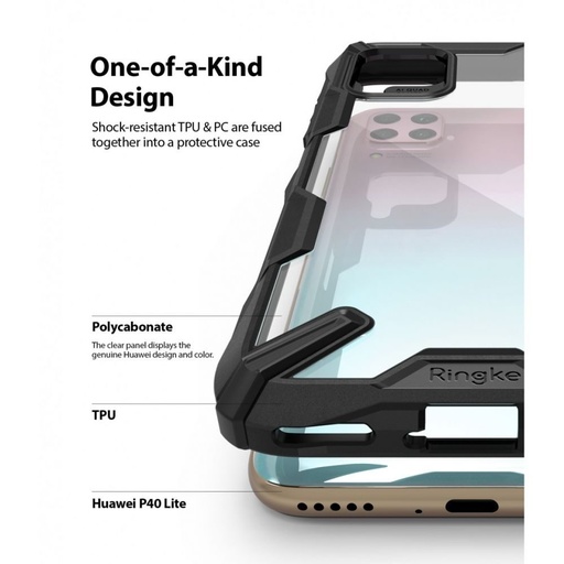 Apple iPhone 13 Pro Max RINGKE Fusion X odolný proti nárazu zadní kryt (Černá)
