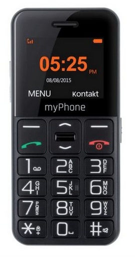 myPhone HALO Easy (Černá)