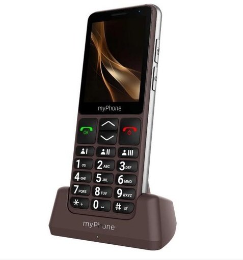 myPhone BUENO LTE Praline Collection (Hnědá)