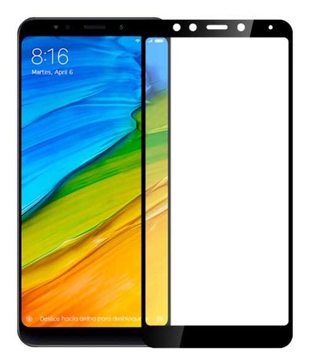 Xiaomi Redmi S2 5D tvrzené sklo celý na displej, průhledný (černá rámeček)