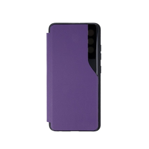 Samsung Galaxy A52 4G / Galaxy A52 5G / Galaxy A52s 5G Smart view TPU knížkové pouzdro (Fialová)