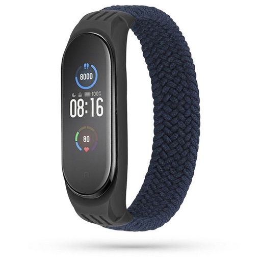 Xiaomi Mi Band 5/6/6NFC Tech Protect Loop textil řemínek, šedá