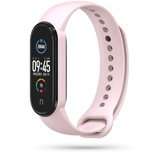 Xiaomi Mi Band 5/6/6NFC Tech Protect Iconband silikonový řemínek, růžová