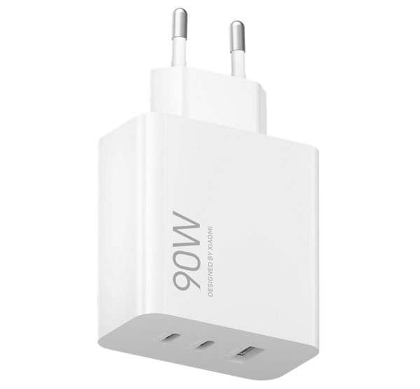 [BHR087MEU] Xiaomi BHR087MEU HyperCharge wall adapter 3 port – 90W (White)