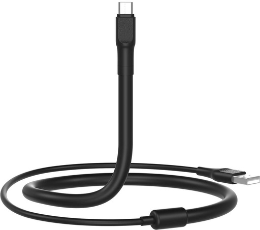 XO NB195 micro USB datový kabel (Černá) – 1.2 m, 2 az 1-ben, stolní s držákem