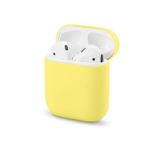 XO Lightning silikonový sluchátka potah AirPods-hoz (Žlutá)