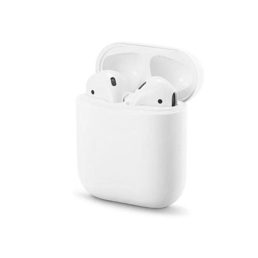 XO Lightning silikonový sluchátka potah AirPods-hoz (Bílá)