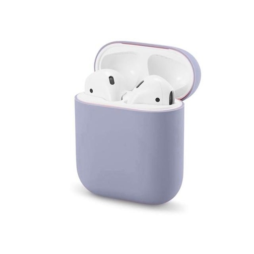 XO Lightning silikonový sluchátka potah AirPods-hoz (Fialová)