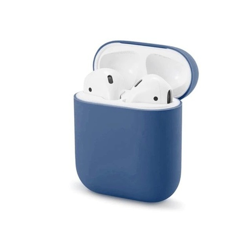 XO Lightning silikonový sluchátka potah AirPods-hoz (Modrá)