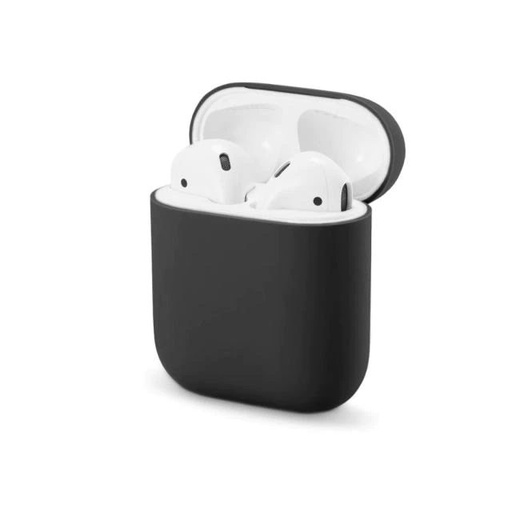 XO Lightning silikonový sluchátka potah AirPods-hoz (Černá)