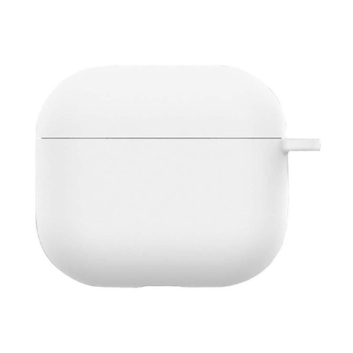 XO K15 sluchátka pouzdro AirPods 3-hoz s poutkem (Bílá)