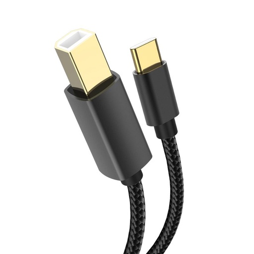 XO GB10B USB-C tiskárna kabel černá