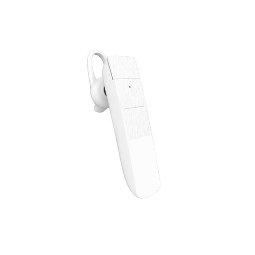 XO BE9 bluetooth headset, BT v5.0, 1,5 hodinky nabíjecí čas, 8 hodinový hudba/ 7 hodinový řeč , Micro USB nabíjení, bílá