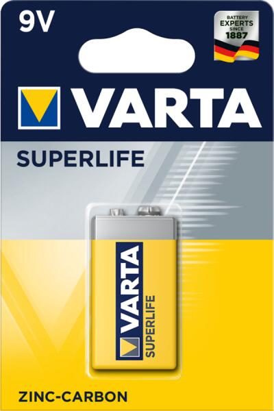 [4008496556427] Varta Superlife 6F22 9V-os elem