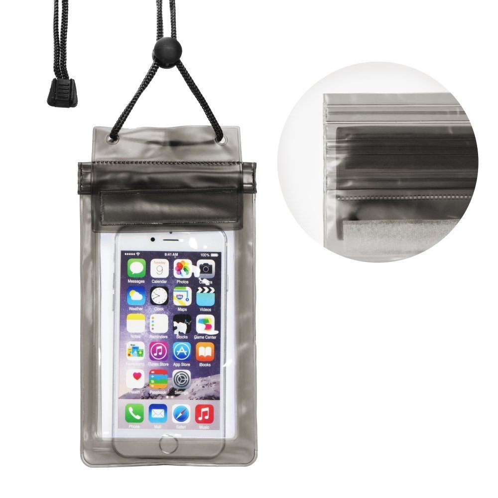 [5901737275028] Universal size 70x160mm waterproof case (Black)