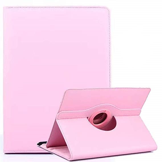[5999094617070] Universal méret9"-ig rotatable tablet case, (Pink)