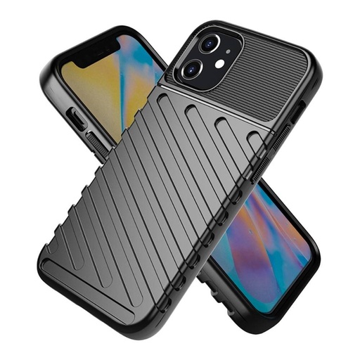 Apple iPhone 13 thunder zadní kryt (Černá)