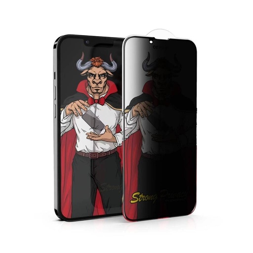 Samsung-Galaxy A54 5G OX Warrior Mr. Magic privacy anti-spy tvrzené sklo průhledný (černá rámeček)