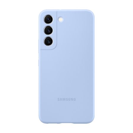Samsung Galaxy S22 Silicone Cover pouzdro (Modrá)