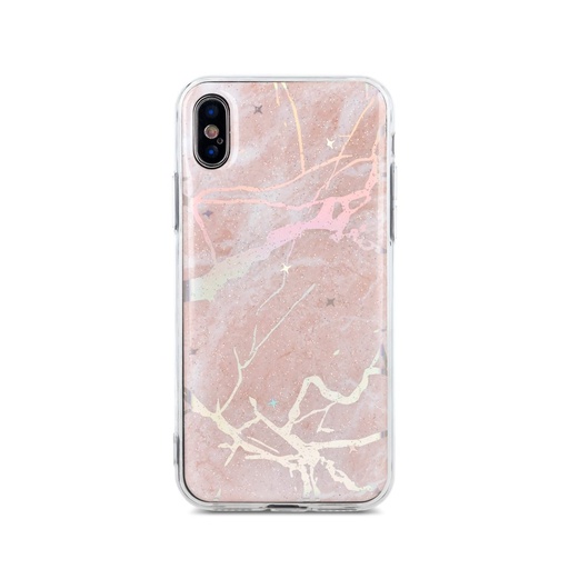 Samsung Galaxy A70 marmur zadní kryt (Růžová)