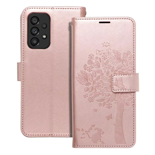 Samsung Galaxy A53 5G Forcell MEZZO otevírací pouzdro (Rosegold)